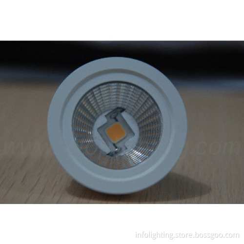 High CRI 88Ra COB MR16 5W led spotlight with SHARP cob led